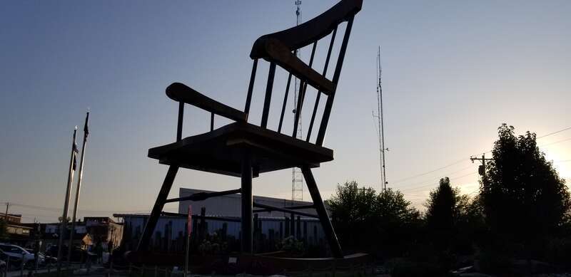 The World's Largest Rocking Chair in Casey, IL