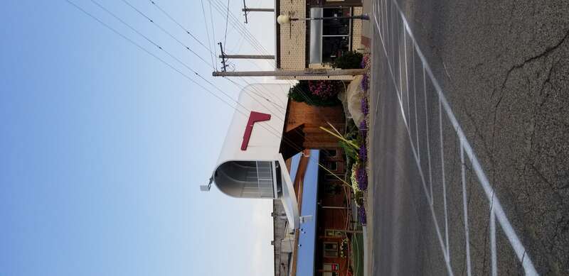 The world's largest mailbox in Casey, Illinois
