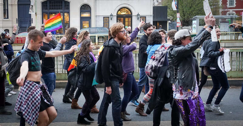 See: www.facebook.com/events/1794763690851141/ and dcist.com/2017/03/queer_dance_partiers_bringing_glitt.php