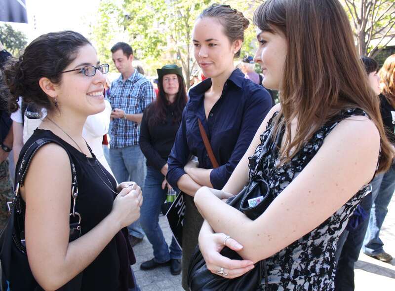 OCTOBER 2011 / DC Keystone XL Oil Pipeline Hearing Rally at the Ronald Reagan Building &amp;amp; International Trade Center on 14th Street between Pennsylvania Avenue and Constitution Avenue in NW Washington DC on Friday afternoon, 7 October 2011 by