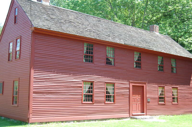 1730. The Strong-Porter House; the early 18th Century farmhouse of Nathan Hale's maternal ancestors. 
This museum, with its various outbuildings, features exhibits on local history.
Address:
2382 South St

Coventry, CT 06238

Hours:
May - October
1st