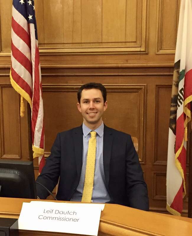 San Francisco District Attorney Candidate Leif Dautch, serving as President of the Juvenile Probation Commission