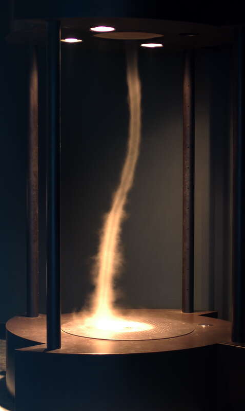 Dry-Ice Tornado Maker