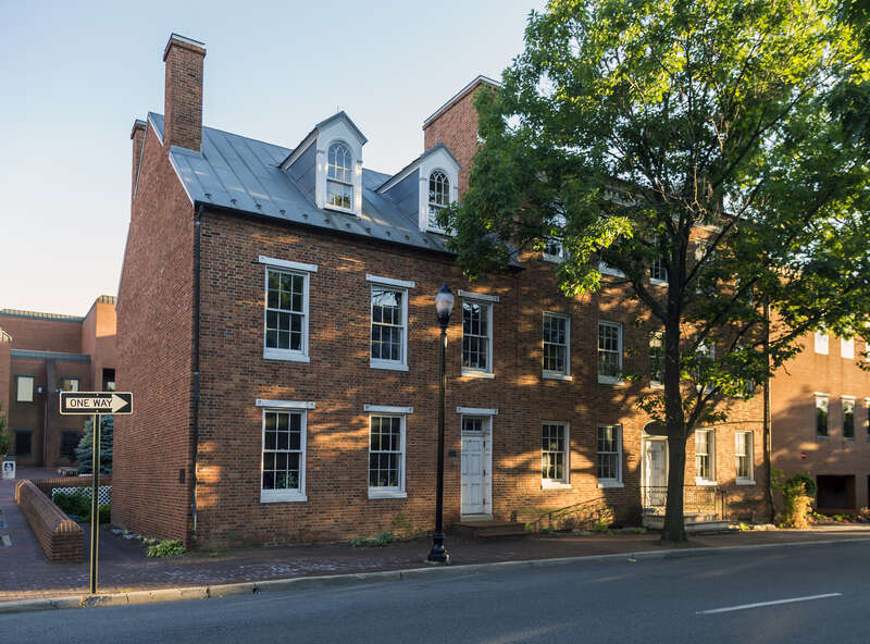 The John Hanson House (reconstruction), Frederick, Maryland, USA
