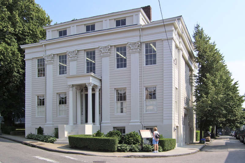 Levi Gale house near Touro Synagogue in Newport, Rhode Island