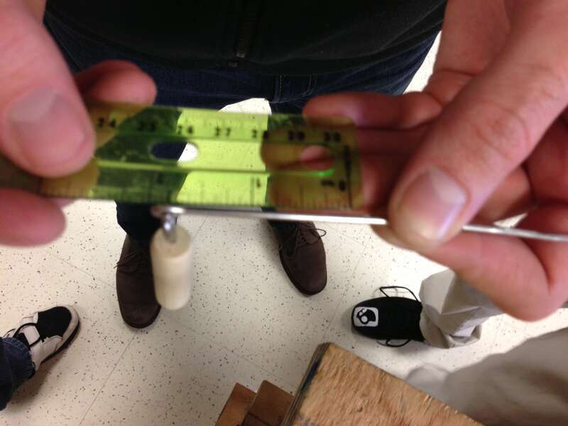 Measuring piston rod