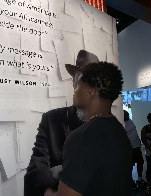 Playboy Ronnie at the National Museum of African American History