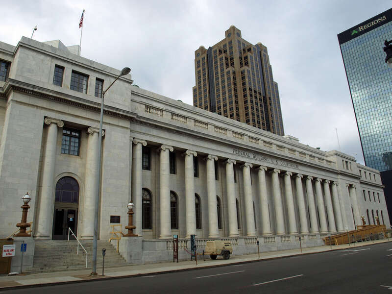 The Robert S. Vance Federal Building in Birmingham, Alabama, listed on the National Register of Historic Places.