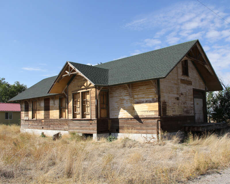 Ross Fork Oregon Short Lines Railroad Depot