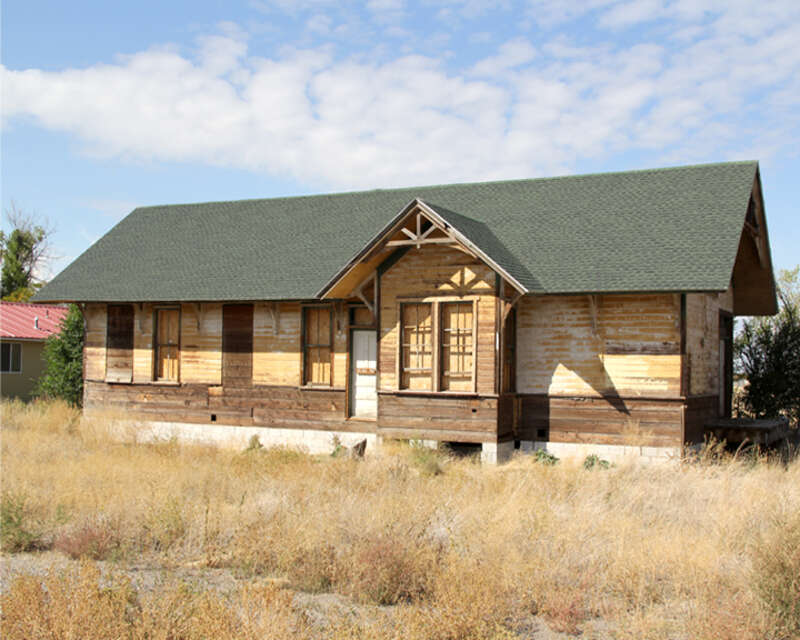 Ross Fork Oregon Short Lines Railroad Depot
