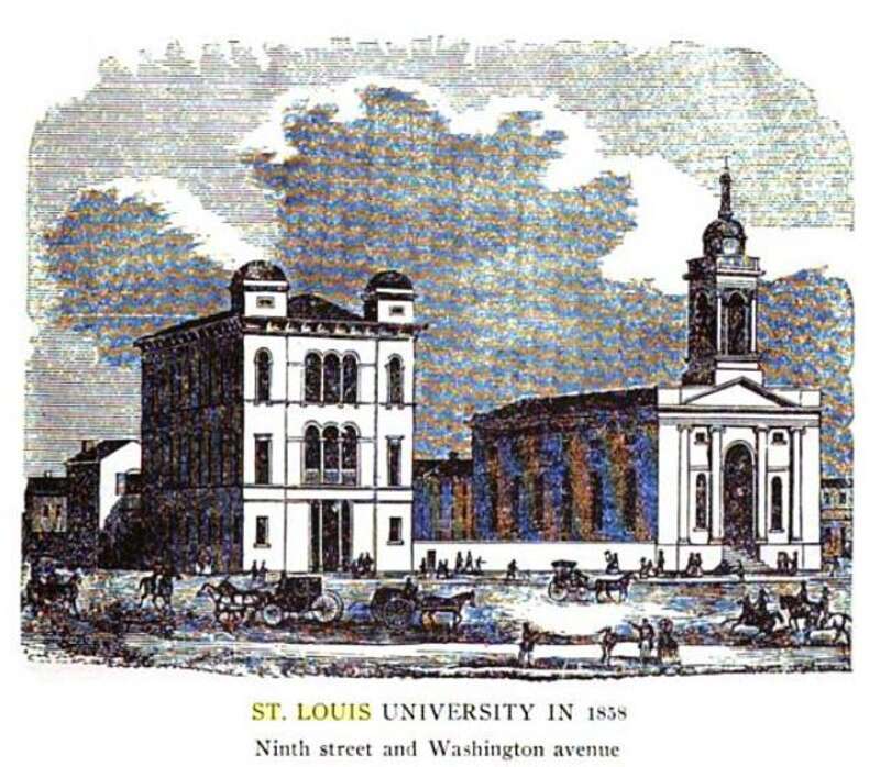 Saint Louis University, 1858