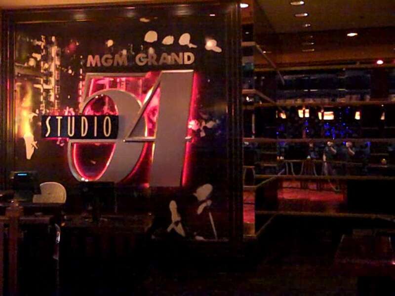 The Studio 54 nightclub at the MGM Grand hotel and casino in August 2009.