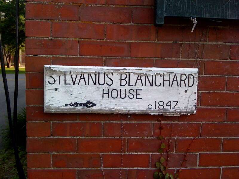 Sylvanus Blanchard's house, Yarmouth, Maine, USA