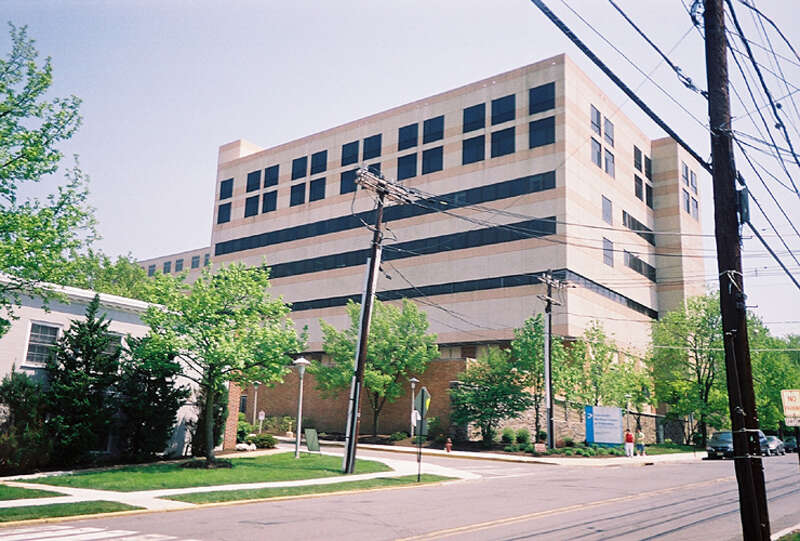 The former Princeton Medical Center in Princeton, Mercer County, New Jersey, demolished in 2014