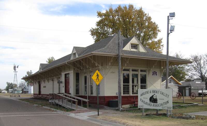 Rock Island Depot in Abilene, Kansas