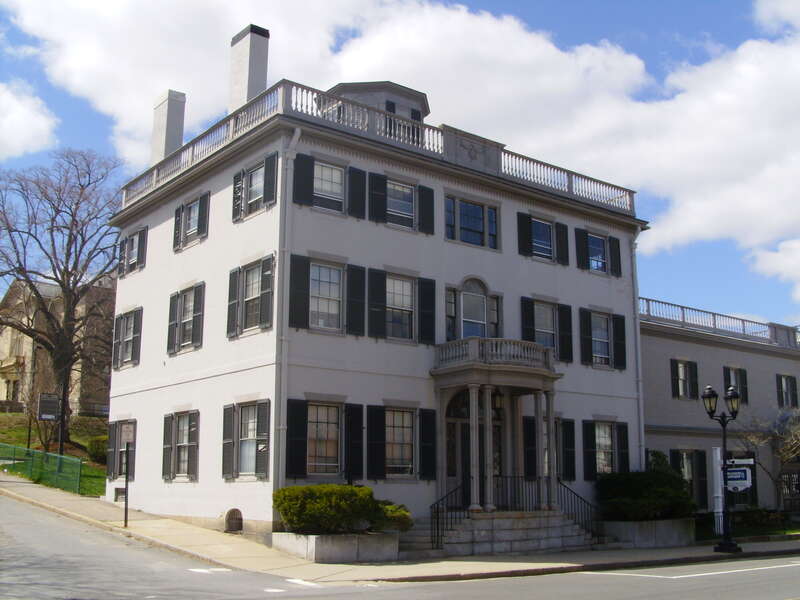 The Bartlett-Russell-Hedge House at 32 Court Street in Plymouth, Massachusetts is on the National Register of Historic Places.
