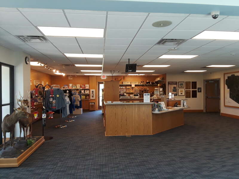 Blackwater NWR visitors center and grounds.