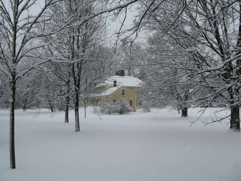 Buckman Tavern in Winter, Lexington Massachusetts