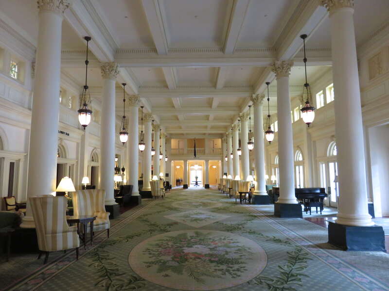 Lobby of The Omni Homestead Resort in Hot Springs, Virginia in 2016



This is an image of a place or building that is listed on the National Register of Historic Places in the United States of America. Its reference number is 84003494.