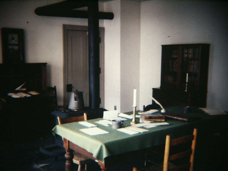 Springfield, Illinois, where Lincoln practiced law and served in legislature, digital copy of slide. Complete indexed photo collection at WorldHistoryPics.com.