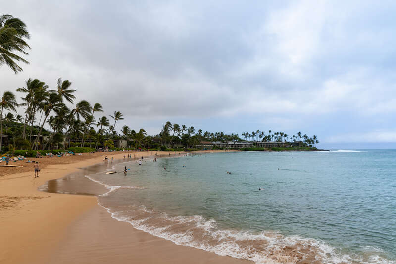 Napili Bay beach, Maui, Hawaii