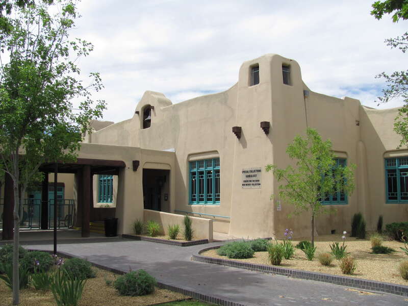 Old Main Library, Albuquerque New Mexico - now the Special Collections Library