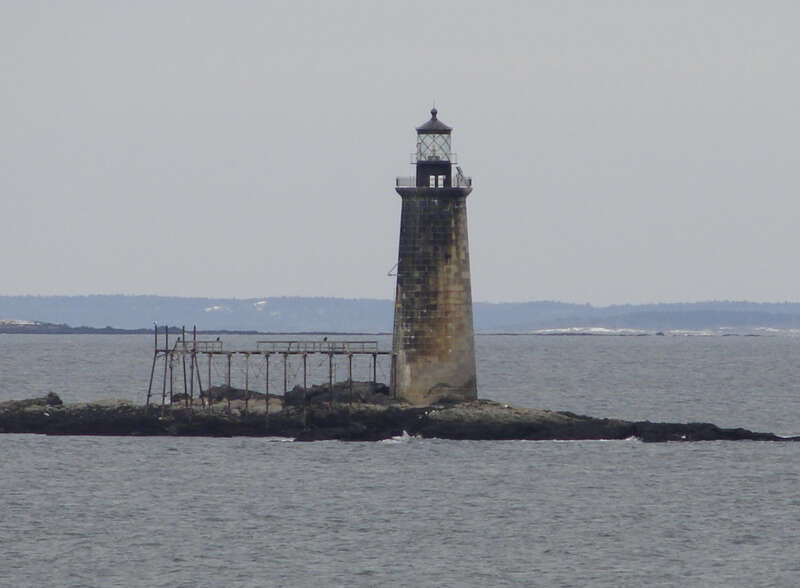Ram Island Ledge Light near Portland, ME