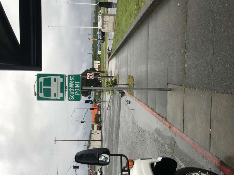 The SouthWest POINT provides daily service between Brookings and Klamath Falls, with stops in Klamath Falls, White City, Medford, Ashland, Gold Hill, Grants Pass, Selma, Cave Junction, and O'Brien, Oregon; Gasquet, Hiouchi, Crescent City, and Smith