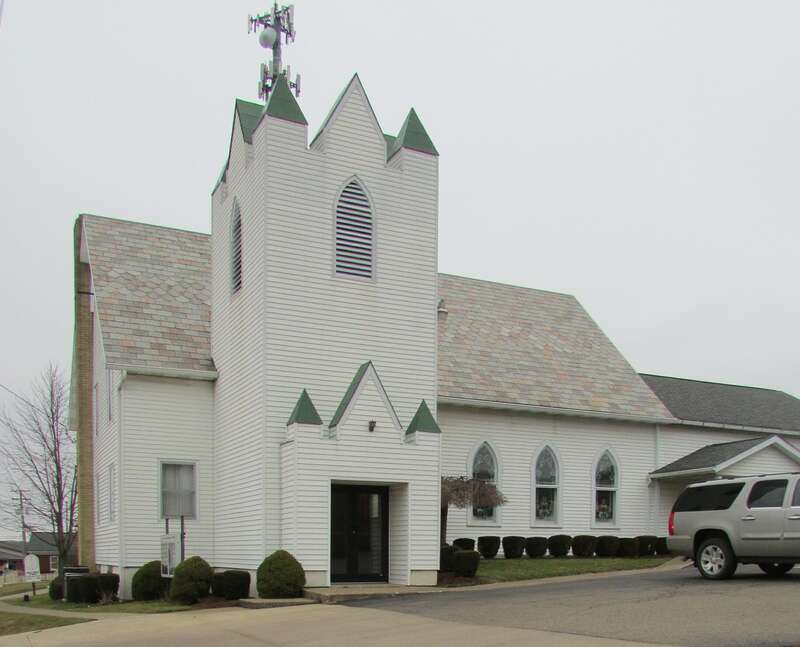 St. Johns United Church of Christ on Old Pump Street, Walnut Creek, Ohio.