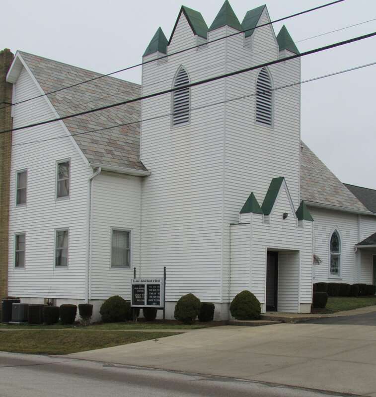 St. Johns United Church of Christ on Old Pump Street, Walnut Creek, Ohio.