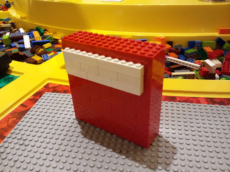 A Wheelock AS horn/strobe made of Lego blocks at the Lego store at Arundel Mills.
More at The Schumin Web: &amp;lt;a href=&quot;http://www.schuminweb.com/2012/02/19/yes-i-am-probably-the-only-one-who-would-make-fire-alarms-out-of-legos/&quot; rel=&quot;noreferrer