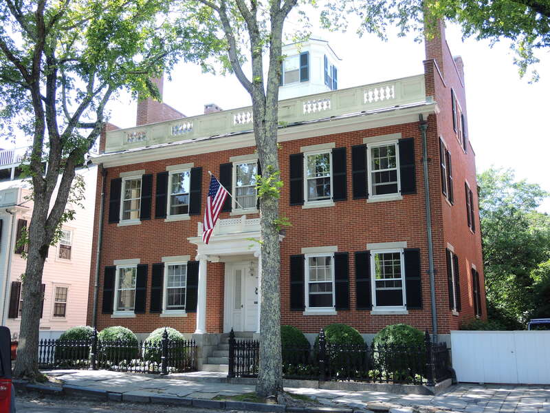 One of the &quot;Three Bricks&quot; on Main Street in en:Nantucket