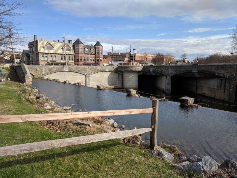 Baker Park in downtown Frederick, Maryland.