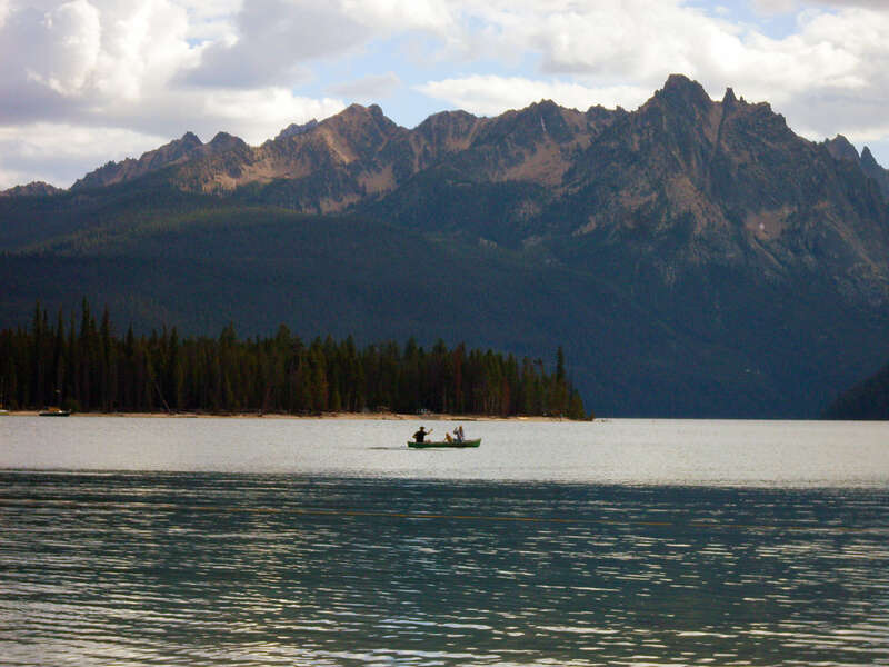 Redfish Lake in the Sawtooth National Recreation Area, Idaho