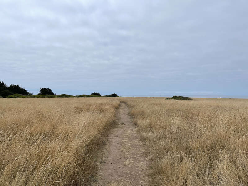 North Trail at Point Cabrillo Light Station State Historic Park.