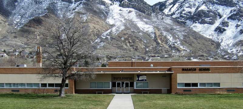 Wasatch Elementary School in Provo, Utah.