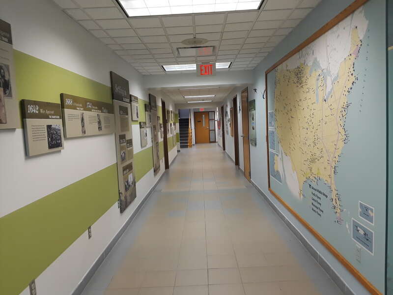 Blackwater NWR visitors center and grounds.