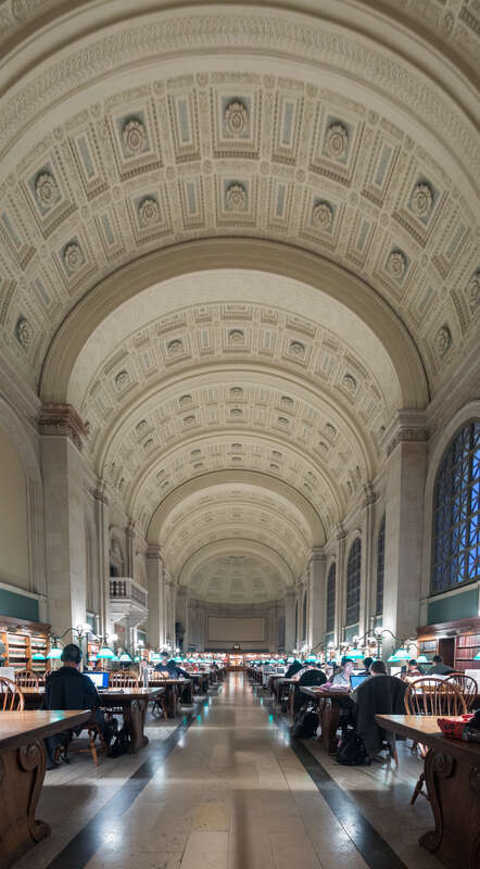 Boston Public Library Bates Hall