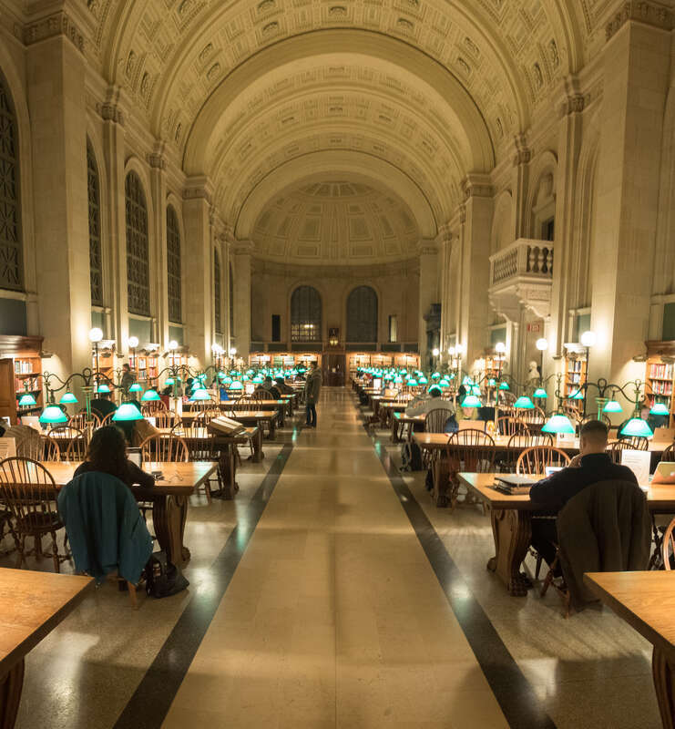 Boston Public Library Bates Hall
