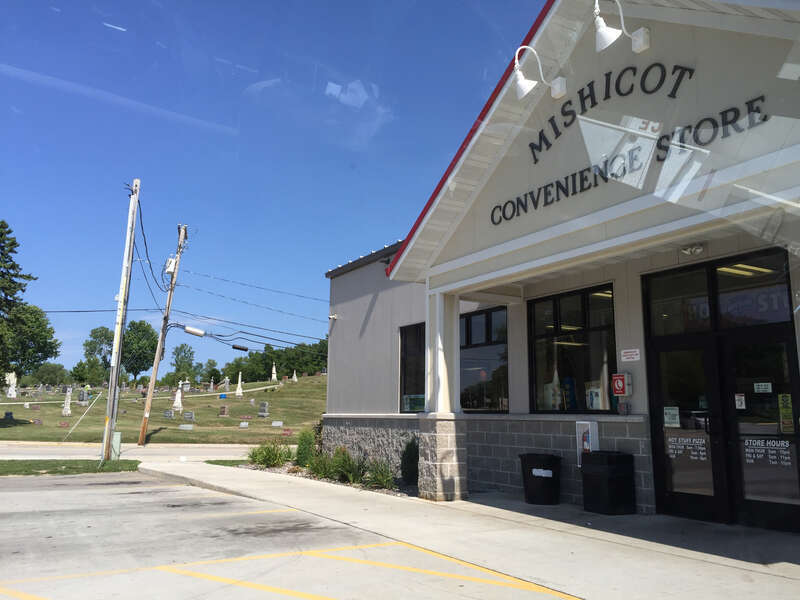 The Mishicot Convenience Store and Cenex gas station in it's current form opened in 2013, when the current building was opened. A prior structure sat just in front of the current building and was demolished just before the current store opened. A
