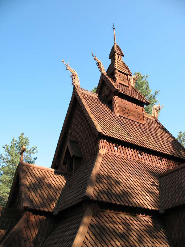 The top of the Chapel In The Hills — in Rapid City, SD.