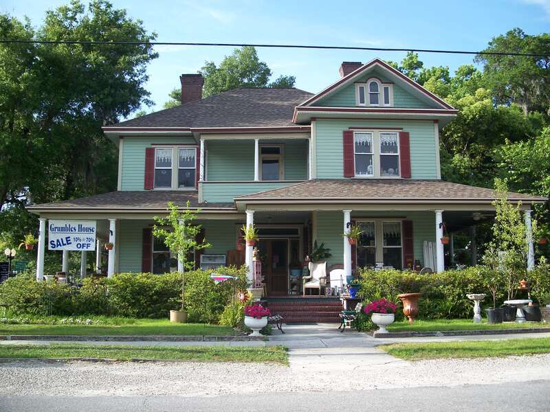House in the Dunnellon Boomtown Historic District. The district is on the National Register of Historic Places
