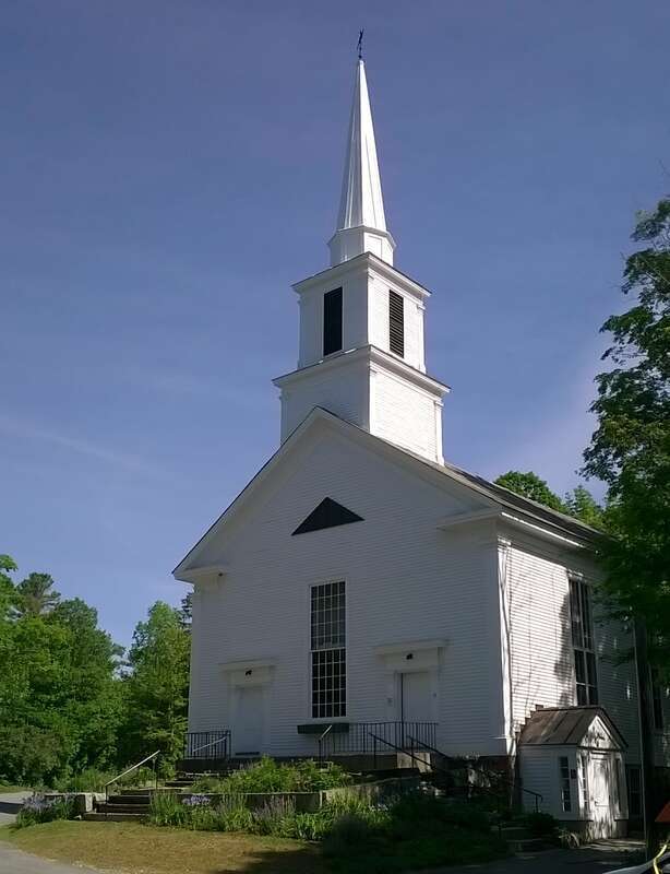 The Grafton &quot;White Church&quot; is a Congregational church located at 55 Main Street in Grafton, Vermont.