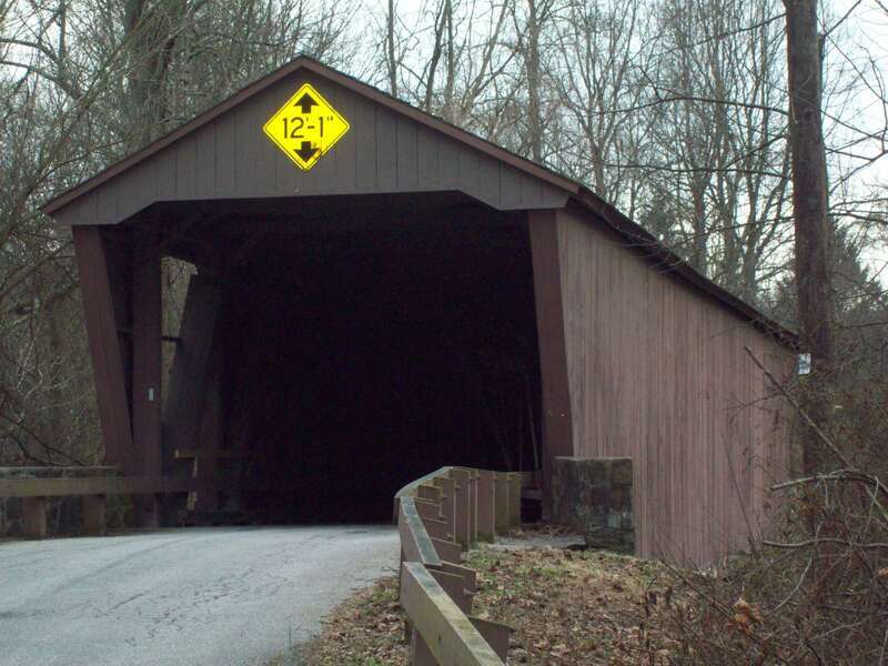 Jericho Covered Bridge, December 2009