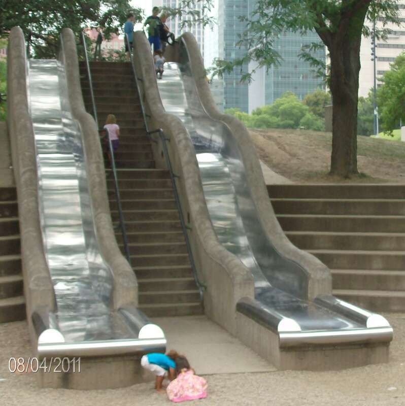 Large Outdoor Slides