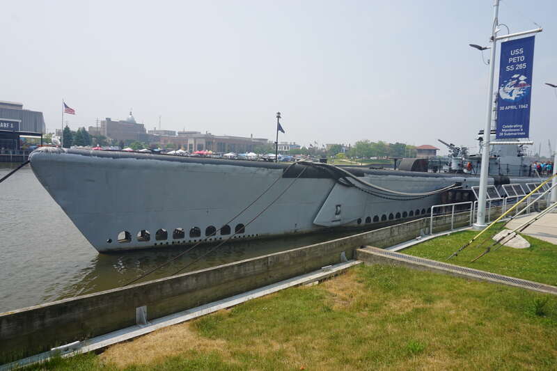 The USS Cobia in Manitowoc, Wisconsin (United States).