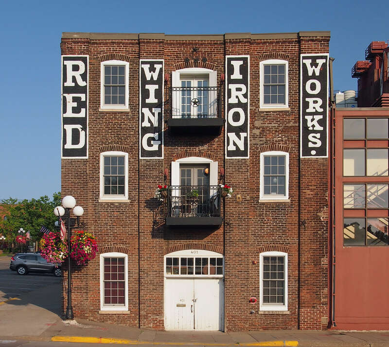 Red Wing Iron Works: 401 Levee Street, Red Wing, Minnesota, USA.  Shot from the northwest near sundown in mid-summer. 





This is an image of a place or building that is listed on the National Register of Historic Places in the United States of