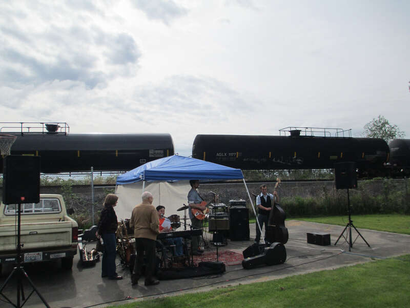 Trains no longer stop at Blanchard.