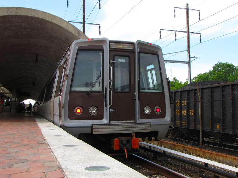A train, with car 2027 at the rear, services Minnesota Avenue station on its way to New Carrollton.

Ben Schumin is a professional photographer who captures the intricacies of daily life.  This image may be used under Creative Commons
