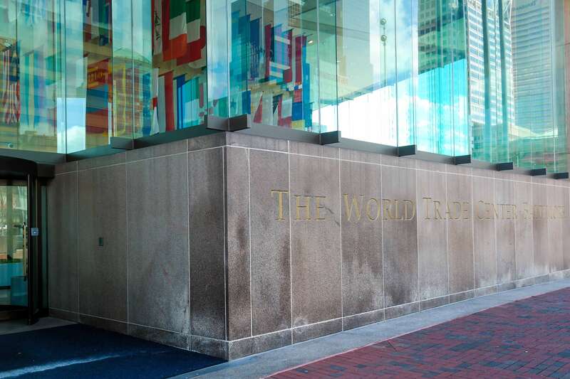 A view of the Baltimore World Trade Center